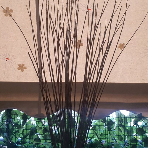 Wooden decorative branches like new, height 1.80 m, set of 3