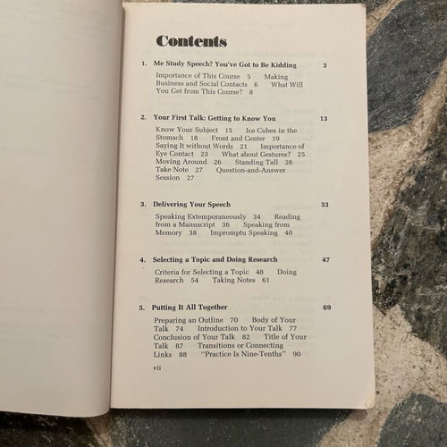Speak with Confidence A Practical Guide used book