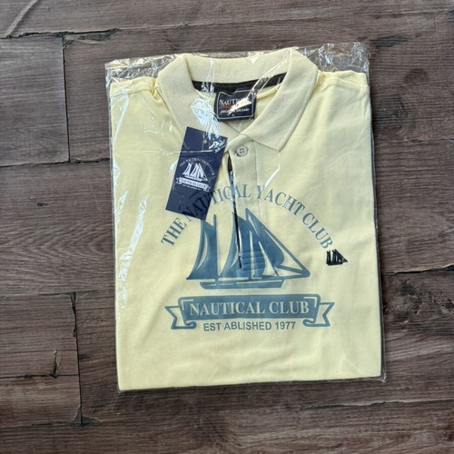 T-shirt new, yellow, size L