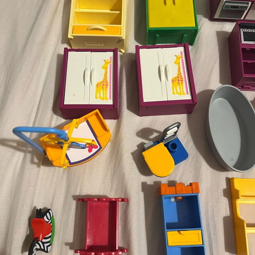 Playmobil used furniture for kids room and bathroom