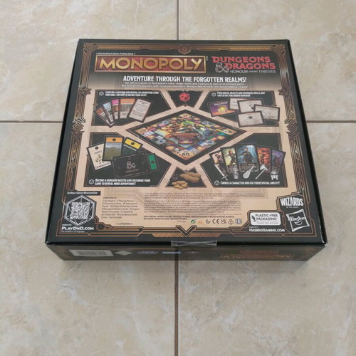 Monopoly Dungeons & Dragons: Honor Among Thieves new, sealed