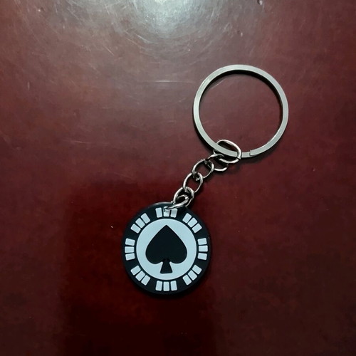 Casino keychains new, set of 9 leather