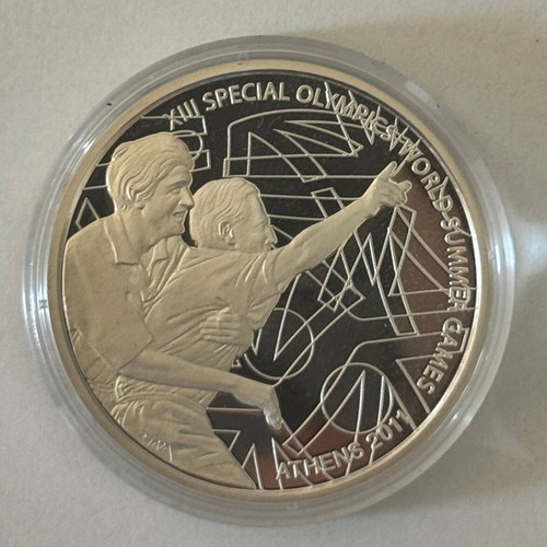 XIII Special Olympics World Summer Games 2011 Silver Proof Coin