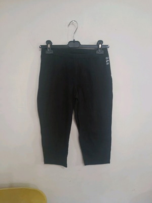 BDST leggings like new, size L, black, cotton-lycra