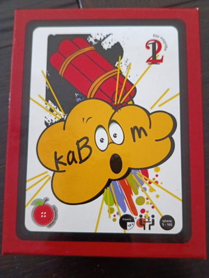Kaboom memory board game