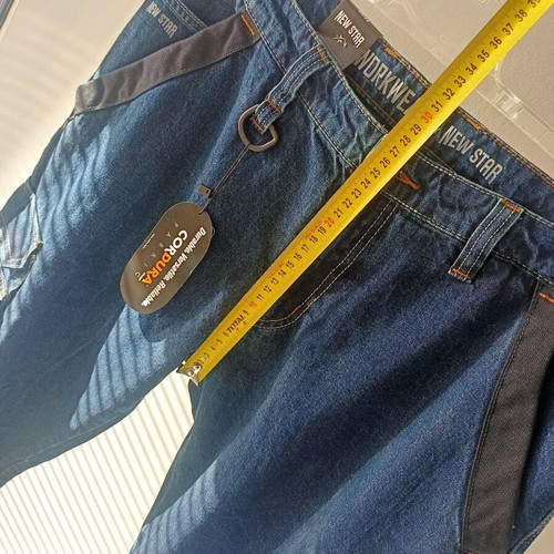 Εργασιακά καρό τζιν New Star Cordura καινούργια, μέγεθος L