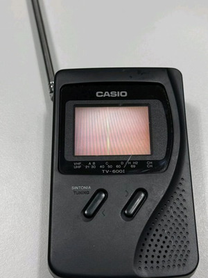 Casio TV-600i portable TV used