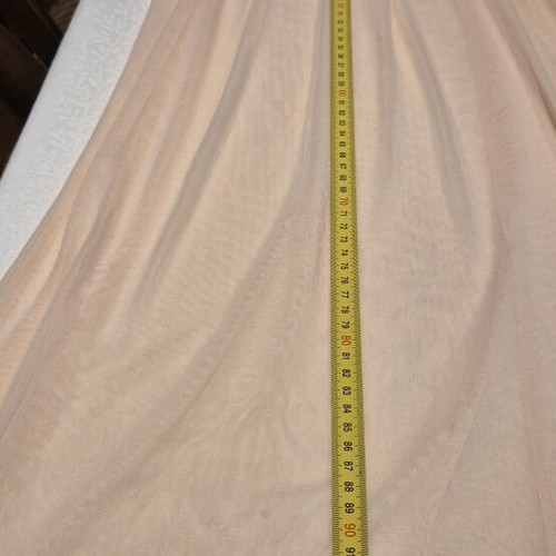 Maxi skirt like new, soft pink with elastic waist