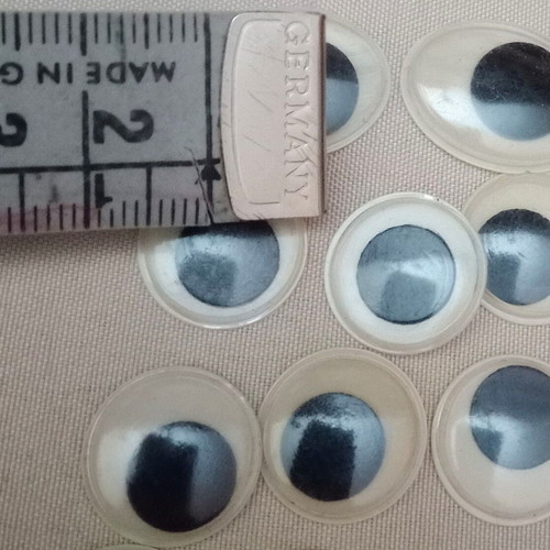 Craft eyes used, pack of 76 pieces