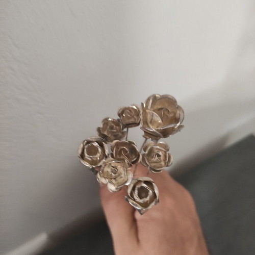 Silver Bouquet 925 Roses New