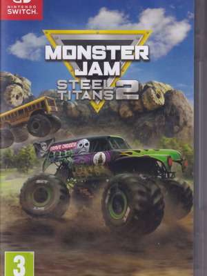 Nintendo Switch Monster Jam Steel Titans 2 new factory sealed