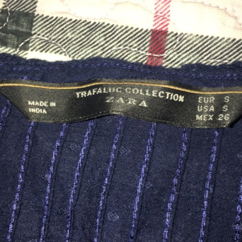 Zara Trafaluc Collection Women's Vest like new, blue and purple