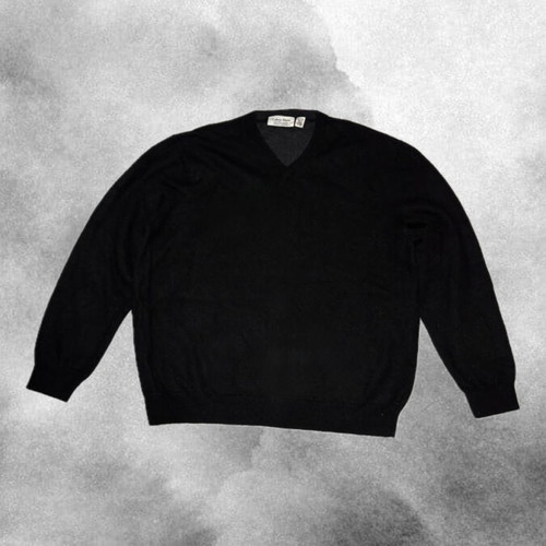 Calvin Klein V-neck Sweater Black XL like new