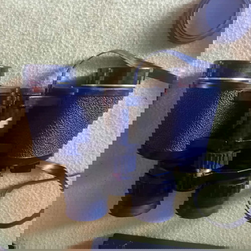 Everlite 7x-15x35 Zoom binoculars used vintage with case