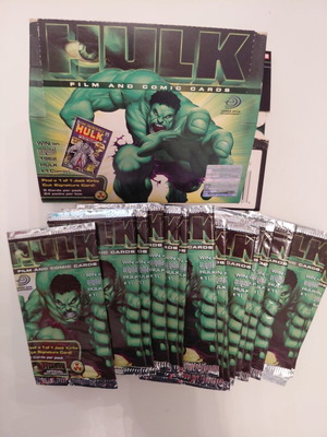 Κάρτες Hulk Film & Comic πακέτο 16, 2003, Upper Deck Marvel, σαν καινούργιο