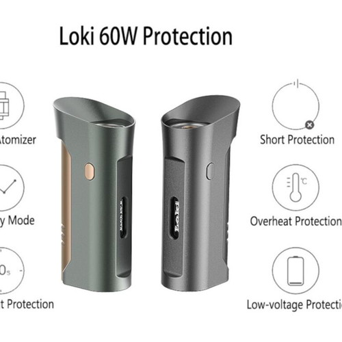 Loki Box Mod 60W by Koguovape new, silver