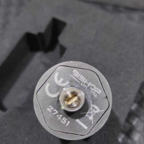 Bishop RTA Gu n metal used by Ambition Mods x The Vaping Gentlemen Club with tank armour