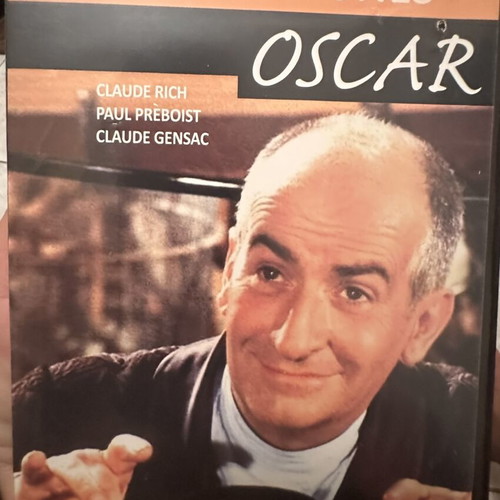 Oscar DVD like new, comedy and crime with subtitles