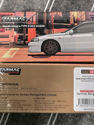 Tarmac Works Honda Integra Type-R (DC2) Mugen 1997 1/64 κλίμακα καινούργιο
