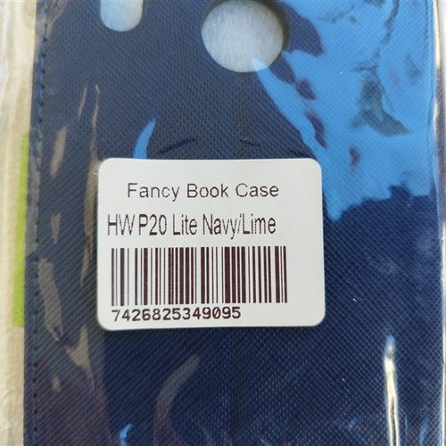 Θήκη Πορτοφόλι Fancy Book μπλε για Huawei P20 Lite καινούργιο