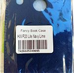  Θήκη Πορτοφόλι Fancy Book μπλε (Huawei P20 Lite)
