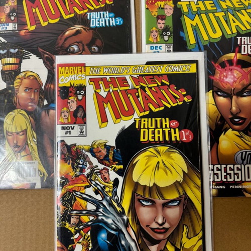 Marvel Comics The New Mutants full set issues #1-3 like new, English