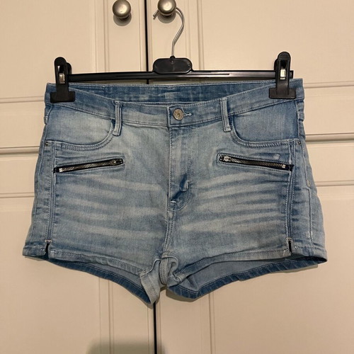 H&M low-rise denim shorts like new, size M