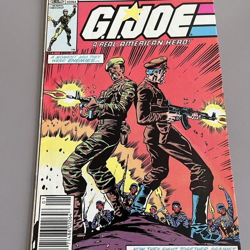 G.I.Joe: A Real American Hero comics #6-9 Marvel newsstand