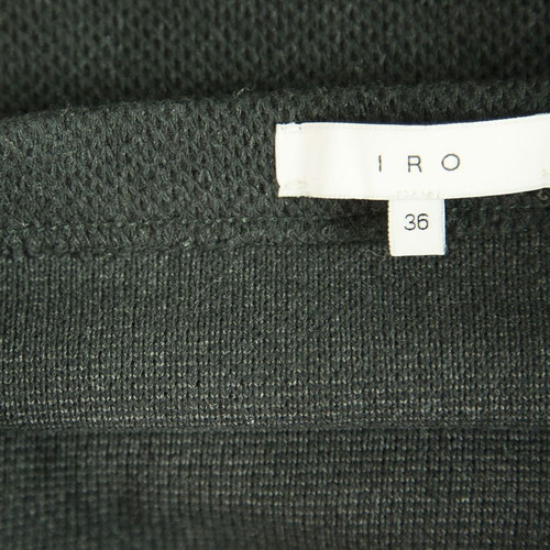 Iro black mini skirt used, size 36