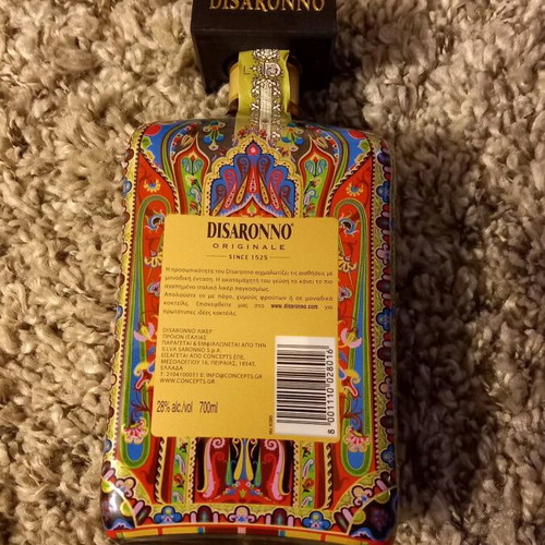 Disaronno Originale Etro Limited Edition bottle and collectible glass new