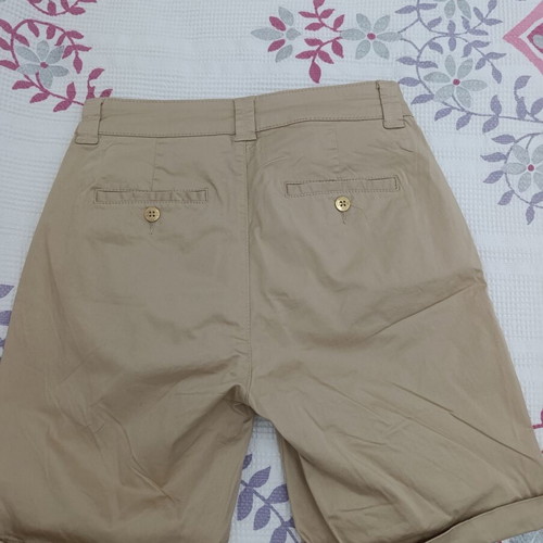 Polo Jeans Company women's beige bermuda shorts size 34 like new