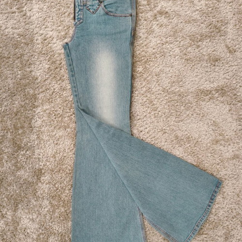 Miss Selfridge low-rise jeans like new, size S or XS, blue turquoise