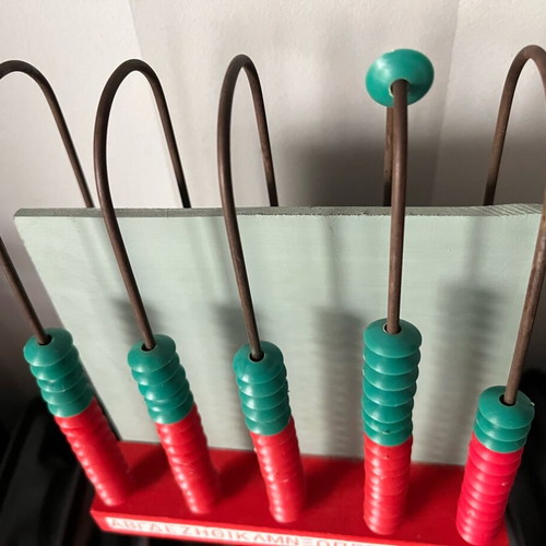 Vintage abacus used without box