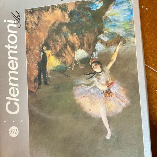 Degas puzzle 2000 pieces used with ballet scenes