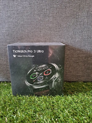 Ticwatch Pro 3 Ultra 4G/LTE smartwatch used, brown