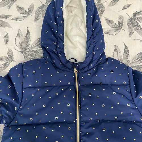 Tex Baby 18-Month Overall Exit Suit new, dark blue with gold details
