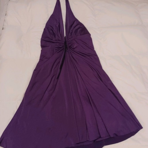 Evening dress like new, purple, small-medium