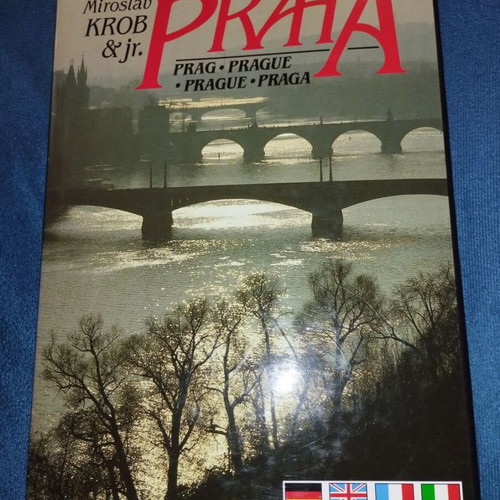 Prague photographic book by Miroslav Krob, multilingual edition