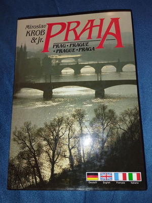 Prague photographic book by Miroslav Krob, multilingual edition