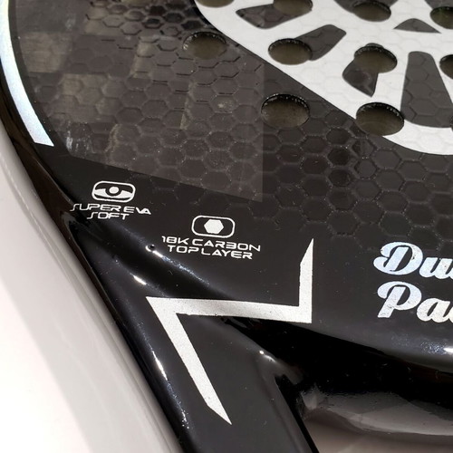Dutch Padel Rebel-S Elite Pro 18K Carbon Hexagon padel racket