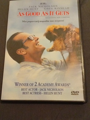 Movie As Good As It Gets DVD like new