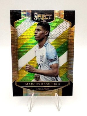 2016-17 Panini Select Marcus Rashford RC Multi-Color Prizm card new