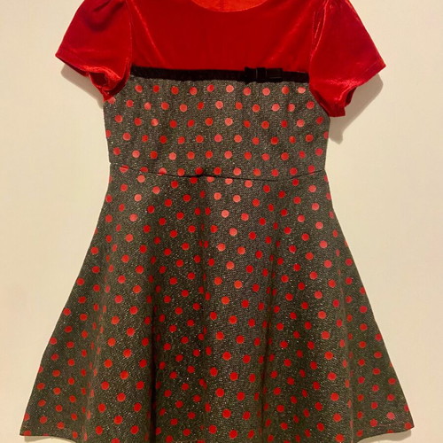 Children's dress new 116cm red and black