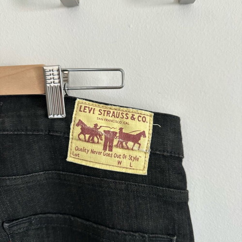 Levi’s 504 jeans used, black