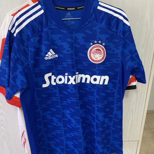 Olympiakos authentic football jerseys, medium and small sizes
