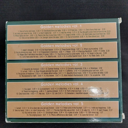 Unforgetable Golden Memories 5 CD box used