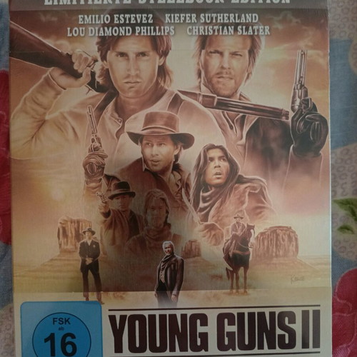 Young Guns II Blaze of Glory Limited Steelbook Edition Blu-ray new
