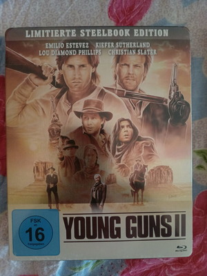 Young Guns II Blaze of Glory Limited Steelbook Edition Blu-ray new