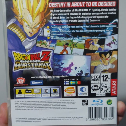 Dragonball Burst Limit PS3 used