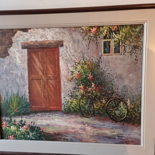Painting like new, dimensions 60×50